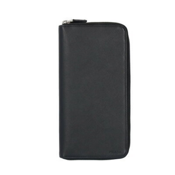 Prada Leather Saffiano Long Wallet - Picture 1 of 9